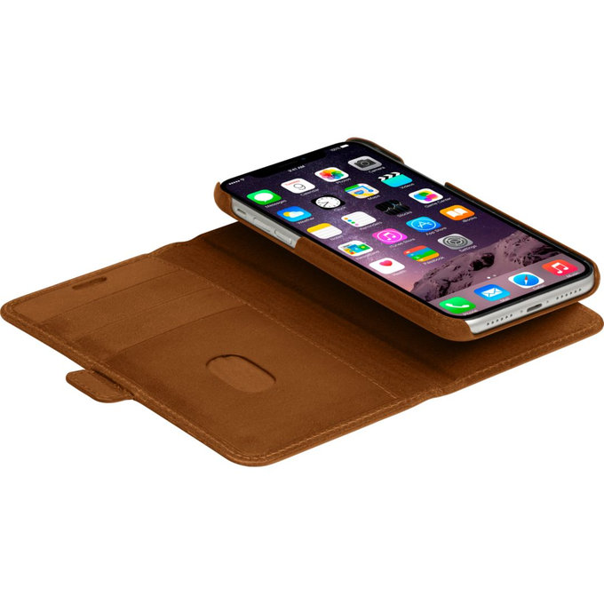 dbramante1928 - Husă piele Lynge pentru iPhone XR, bronz