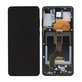 Samsung Galaxy S20 Plus G985F - Ecran LCD + Sticlă Tactilă + Ramă (Cosmic Black) - GH82-22134A, GH82-22145A, GH82-31441A Genuine Service Pack