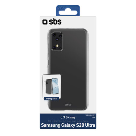 SBS - Caz Skinny pentru Samsung Galaxy S20 Ultra, transparent