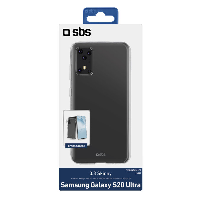 SBS - Caz Skinny pentru Samsung Galaxy S20 Ultra, transparent