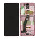 Samsung Galaxy S20 G980F - Ecran LCD + Sticlă Tactilă + Ramă (Cloud Pink) - GH82-22123C, GH82-22131C, GH82-31432C, GH82-31433C Genuine Service Pack