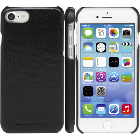 dbramante1928 - Husă piele Lynge pentru iPhone 8/7/6, neagră