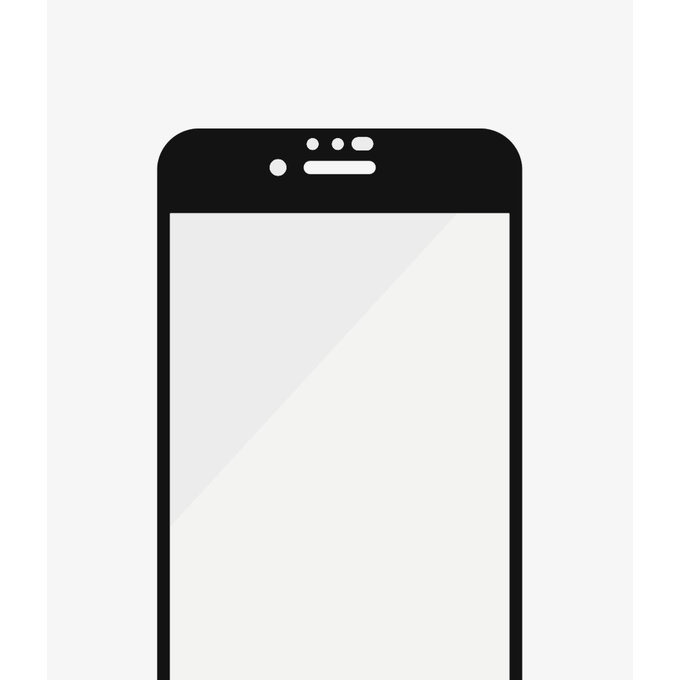 PanzerGlass - Geam Securizat Case Friendly AB pentru iPhone 6, 6s, 7, 8, SE 2020 & SE 2022, negru