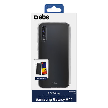 SBS - Caz Skinny pentru Samsung Galaxy A41, transparent
