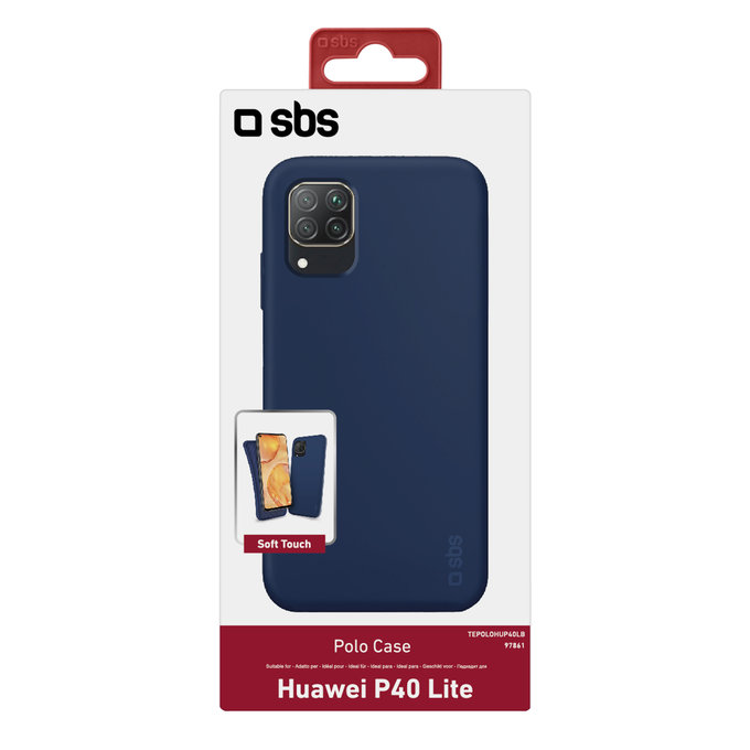SBS - Caz Polo pentru Huawei P40 Lite, albastru