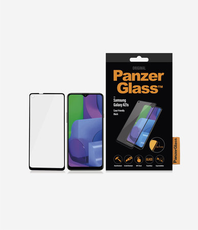 PanzerGlass - Geam Securizat Case Friendly pentru Samsung Galaxy A21s, negru