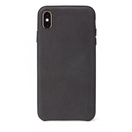 Decoded Leather Case husă pentru iPhone XS Max, neagră