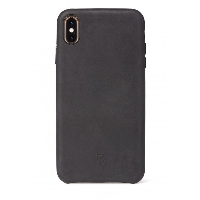Decoded Leather Case husă pentru iPhone XS Max, neagră