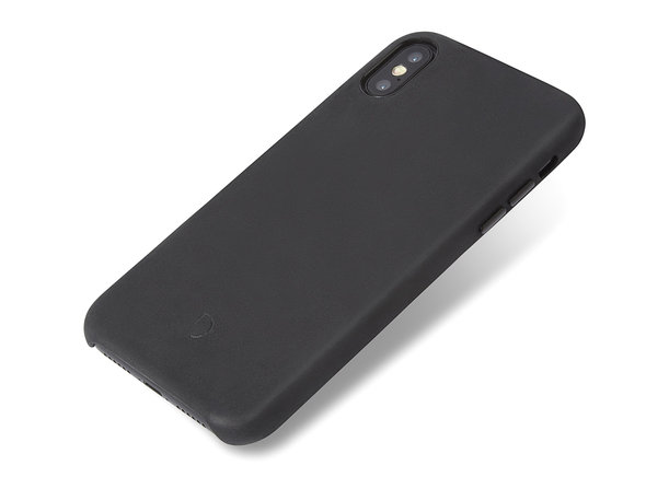 Decoded Leather Case husă pentru iPhone XS Max, neagră