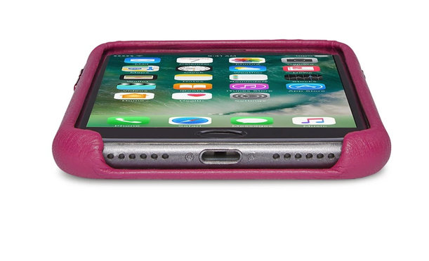 Decoded Leather Back Cover husă pentru iPhone SE 2020/8/7, roz