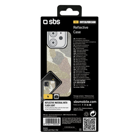 SBS - Caz Reflective pentru iPhone 11, camuflaj