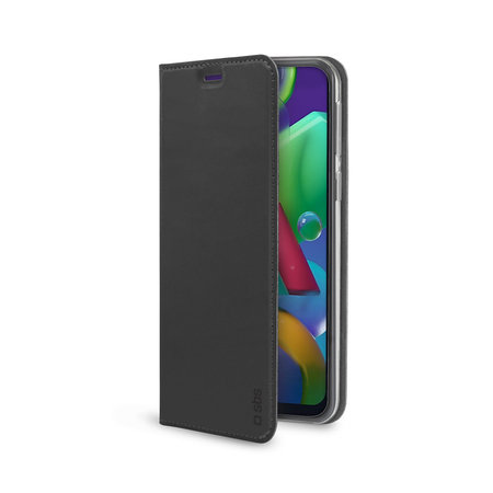 SBS - Caz Book Wallet Lite pentru Samsung Galaxy M21, negru