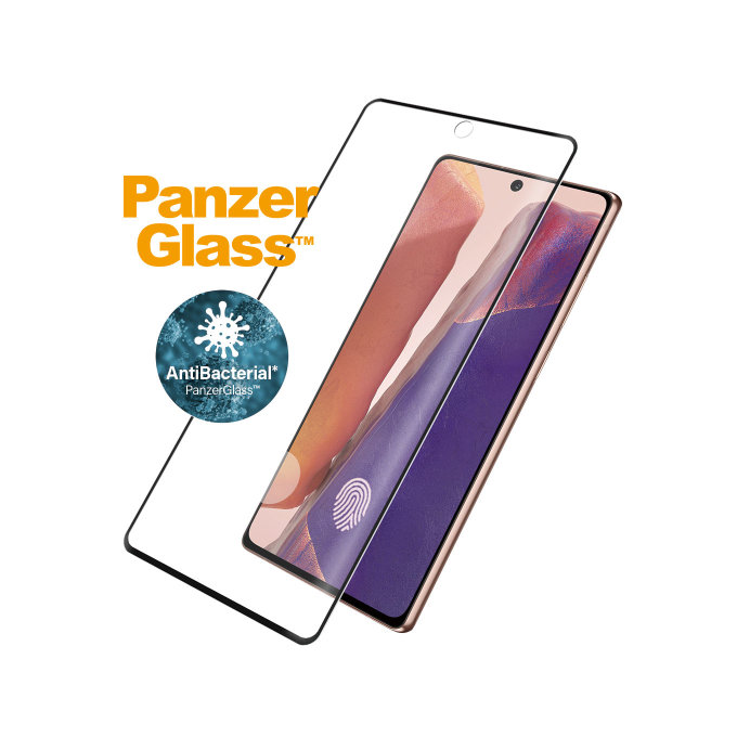 PanzerGlass - Geam Securizat Case Friendly pentru Samsung Galaxy Note 20, Fingerprint komp., black