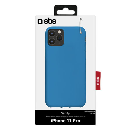 SBS - Caz Vanity pentru iPhone 11 Pro, albastru