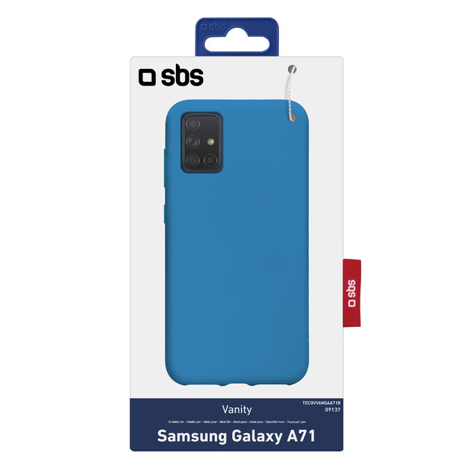 SBS - Caz Vanity pentru Samsung Galaxy A71, albastru