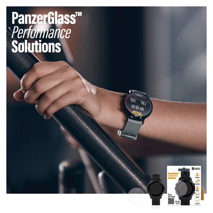 PanzerGlass - Geam Securizat pentru Samsung Galaxy Watch 3 (41mm), transparent