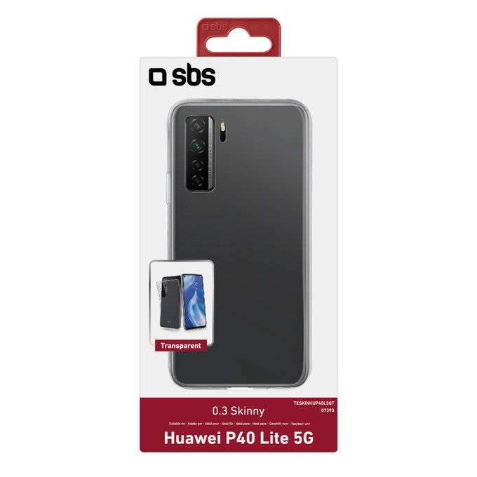 SBS - Caz Skinny pentru Huawei P40 Lite 5G, transparent