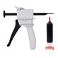 E-Fixit Black-8 - Lipici Structural pentru Geamuri Spate, Capace și Rame + Pistol de Lipire