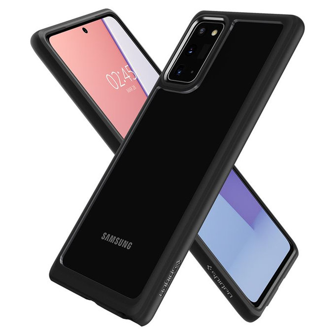Spigen - Husă Ultra Hybrid pentru Samsung Galaxy Note 20, neagră