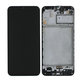 Samsung Galaxy M21 M215F - Ecran LCD + Sticlă Tactilă + Ramă (Black) - GH82-22509A, GH82-22836A, GH82-21266A, GH82-21265A Genuine Service Pack