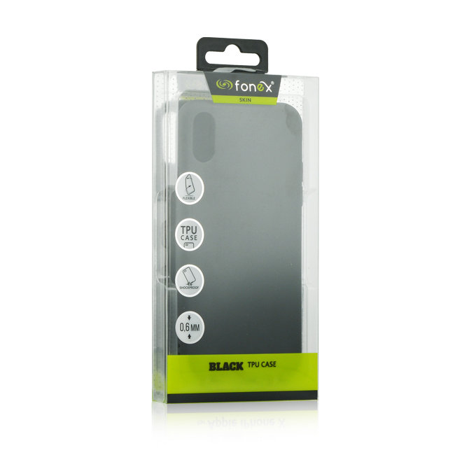 Fonex - Caz TPU pentru Samsung Galaxy S20+, negru