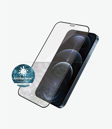 PanzerGlass - Geam Securizat Case Friendly AB pentru iPhone 12 Pro Max, negru