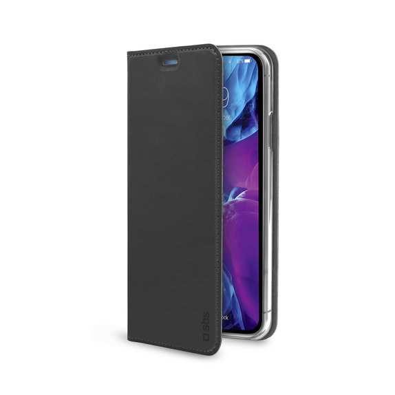 SBS - Caz Book Wallet Lite pentru iPhone 12 mini, negru
