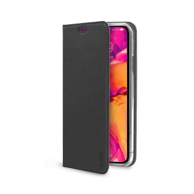 SBS - Caz Book Wallet Lite pentru iPhone 12 & 12 Pro, negru