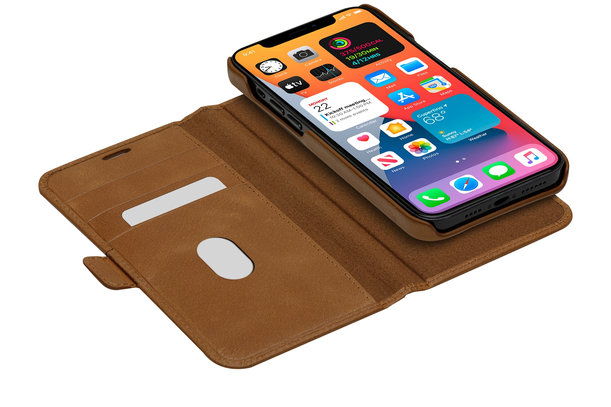 dbramante1928 - Husă piele Lynge pentru iPhone 12 Pro Max, bronz