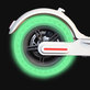 Xiaomi Mi Electric Scooter 1S, 2 M365, Essential, Pro, Pro 2 - Anvelopă Durabilă Completă Tubeless (Green Fluorescent)
