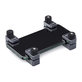 QianLi - Clemă metalică cu umplutură din cauciuc - Span 11mm (4buc)