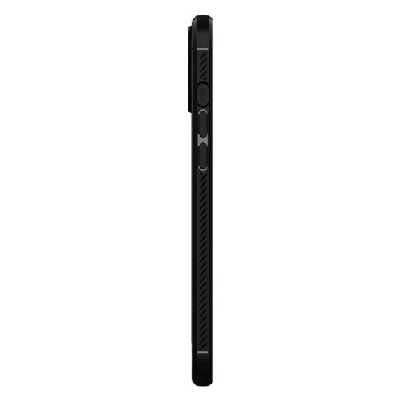 Spigen - Tok Rugged Armor - iPhone 12 és 12 Pro, fekete