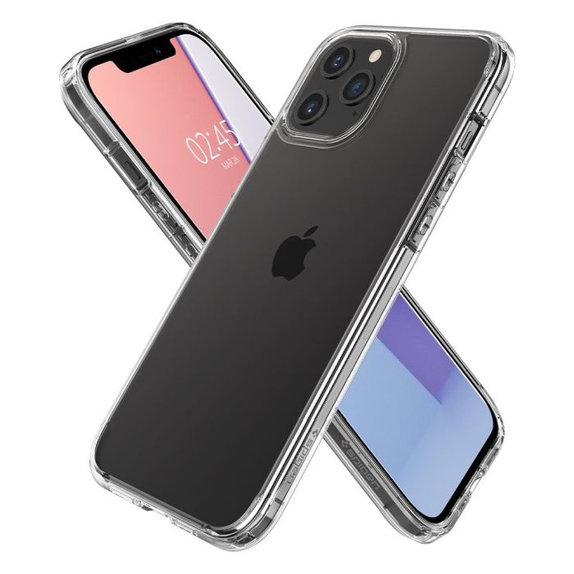 Spigen - Tok Ultra Hybrid - iPhone 12 és 12 Pro, átlátszó