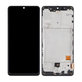 Samsung Galaxy A41 A415F - Ecran LCD + Sticlă Tactilă + Ramă (Prism Crush Black) OLED