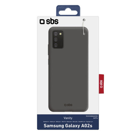 SBS - Caz Vanity pentru Samsung Galaxy A02s, negru