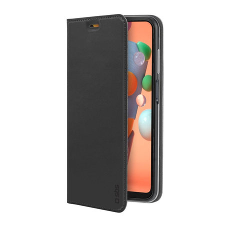 SBS - Caz Book Wallet Lite pentru Samsung Galaxy A12, negru