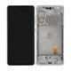 Samsung Galaxy S20 FE 5G G781B - Ecran LCD + Sticlă Tactilă + Ramă (Cloud White) - GH82-24214B, GH82-24215B, GH82-24215B, GH82-31320B Genuine Service Pack
