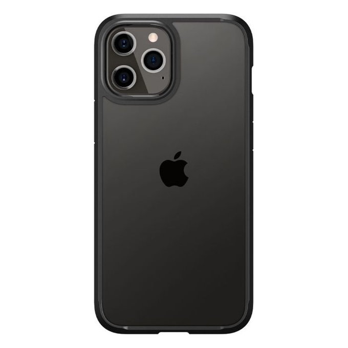 Spigen - Caz Ultra Hybrid pentru iPhone 12 Pro Max, negru
