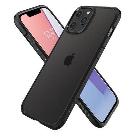 Spigen - Caz Ultra Hybrid pentru iPhone 12 Pro Max, negru