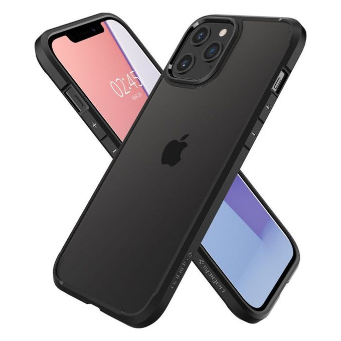Spigen - Caz Ultra Hybrid pentru iPhone 12 Pro Max, negru