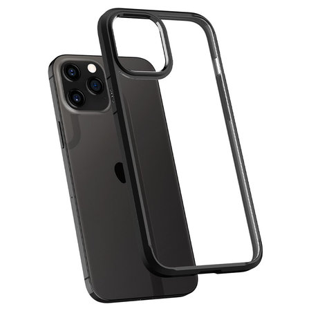 Spigen - Caz Ultra Hybrid pentru iPhone 12 Pro Max, negru