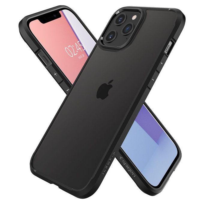 Spigen - Caz Ultra Hybrid pentru iPhone 12 Pro Max, negru