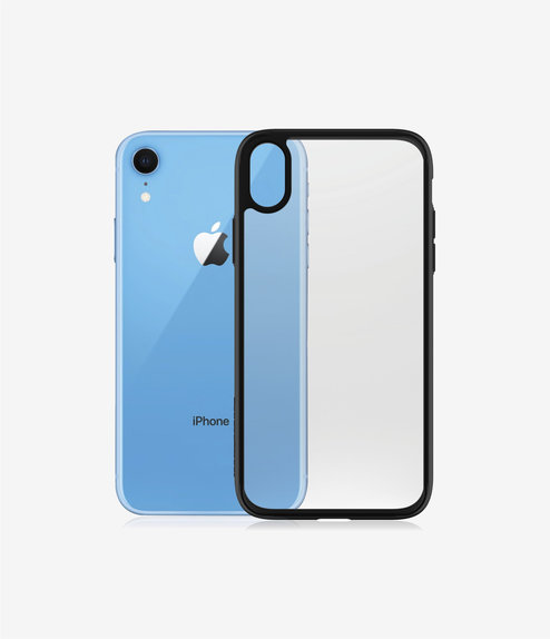 PanzerGlass - Caz ClearCase pentru iPhone XR, black