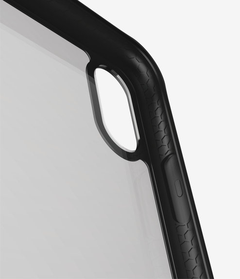 PanzerGlass - Caz ClearCase pentru iPhone XR, black