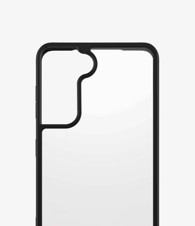 PanzerGlass - Caz ClearCase AB pentru Samsung Galaxy S21, negru