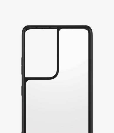 PanzerGlass - Caz ClearCase AB pentru Samsung Galaxy S21 Ultra, negru