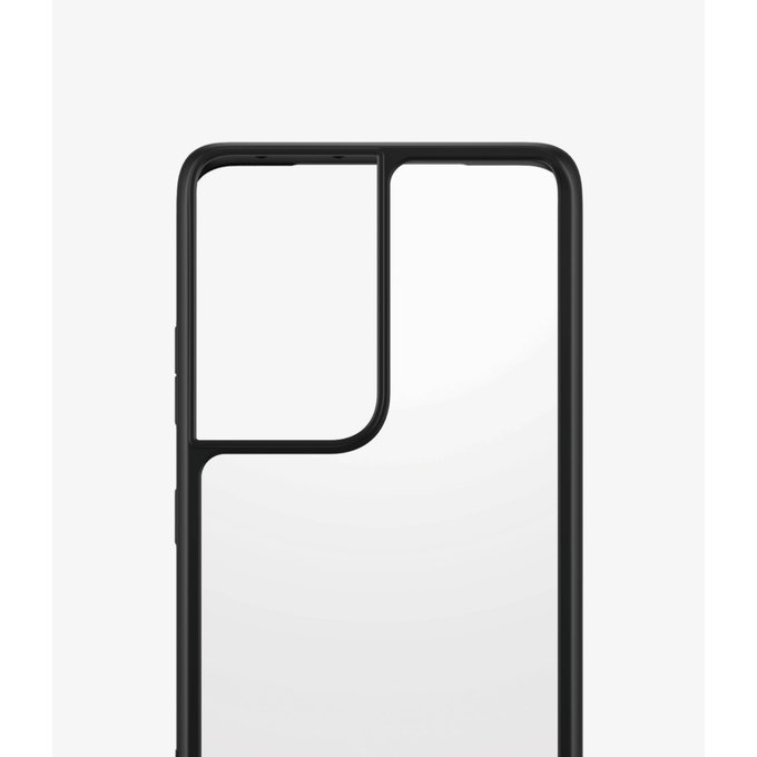 PanzerGlass - Caz ClearCase AB pentru Samsung Galaxy S21 Ultra, negru