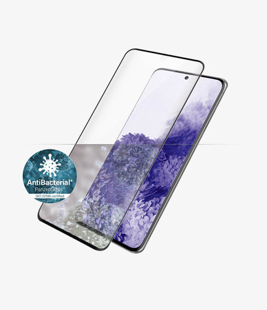 PanzerGlass - Geam Securizat Case Friendly AB pentru Samsung Galaxy S21 Ultra, Fingerprint komp., negru