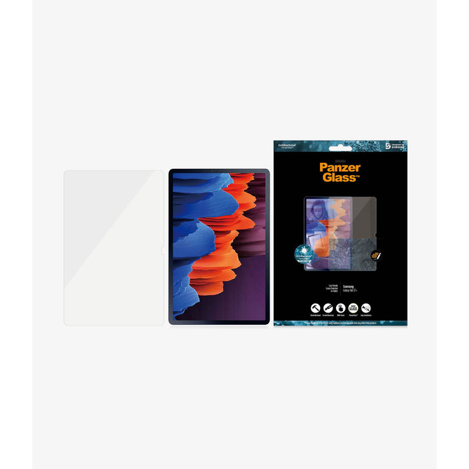 PanzerGlass - Sticlă întărită Frienly SMAPP pentru Samsung Galaxy Tab S7 +, clar