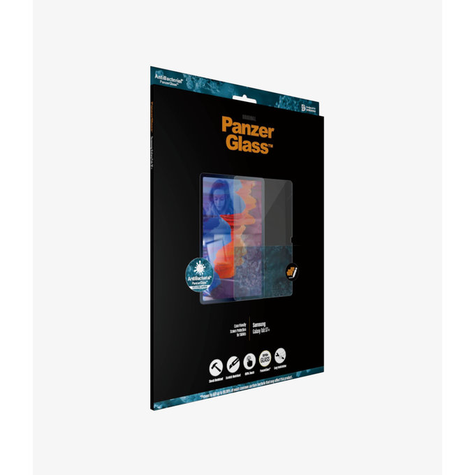 PanzerGlass - Sticlă întărită Frienly SMAPP pentru Samsung Galaxy Tab S7 +, clar